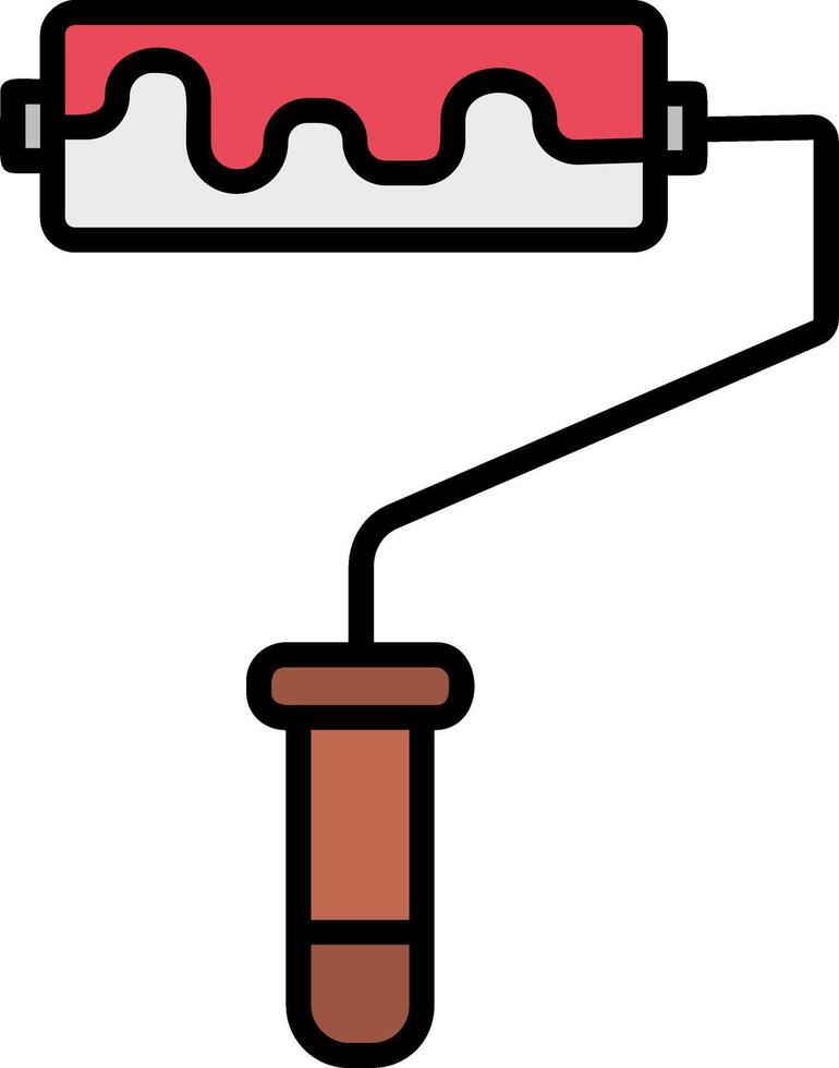 Roller Icon Design Symbol vector