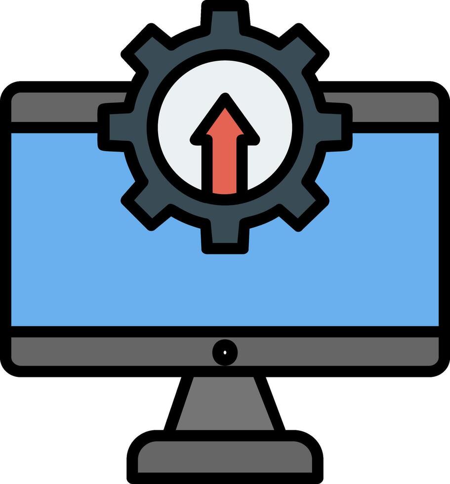 Upgrade Icon Design Symbol vector