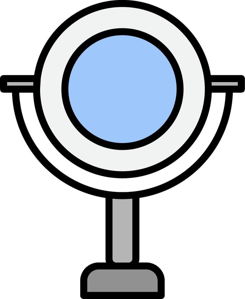 Mirror Icon Design Symbol vector