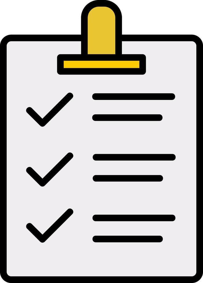 Task List Icon Design Symbol vector