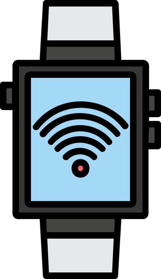 Smartwatch Icon Design Symbol vector