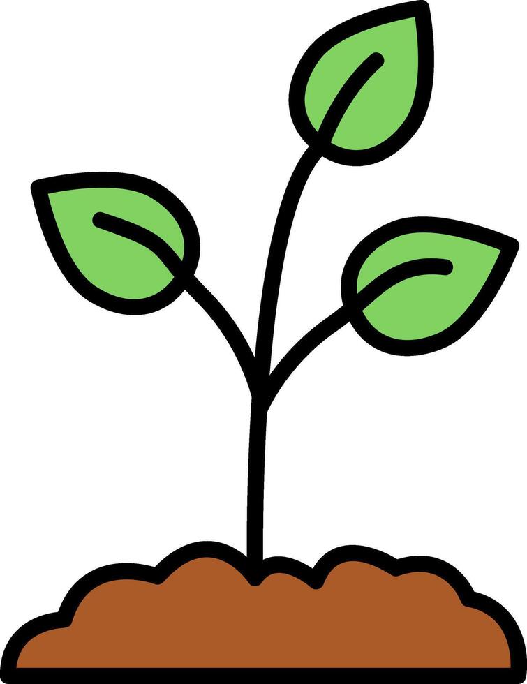Sprout Icon Design Symbol vector