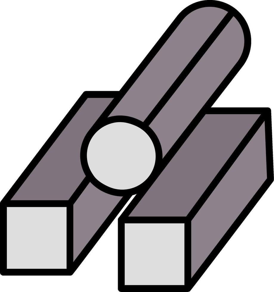 Steel Icon Design Symbol vector