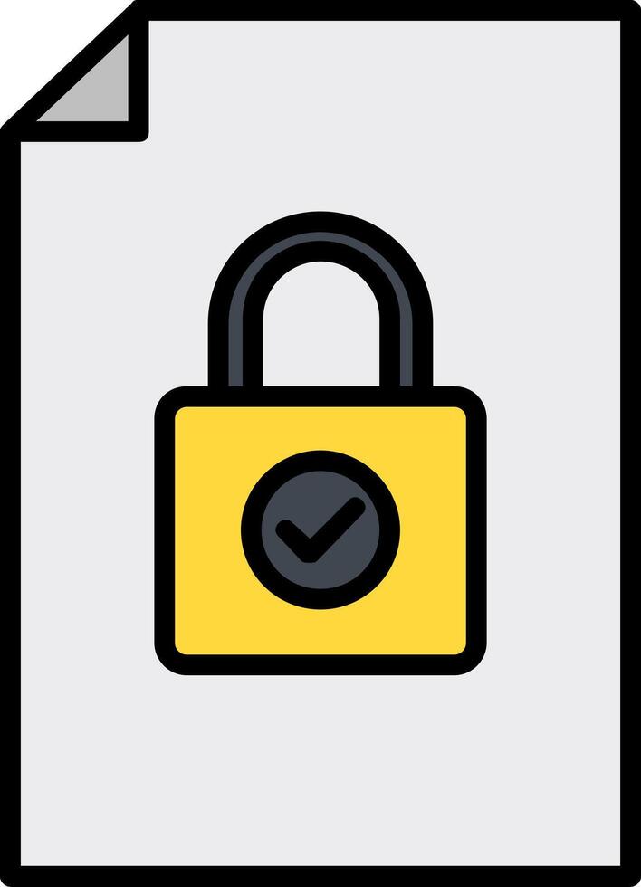 Lock Icon Design Symbol vector