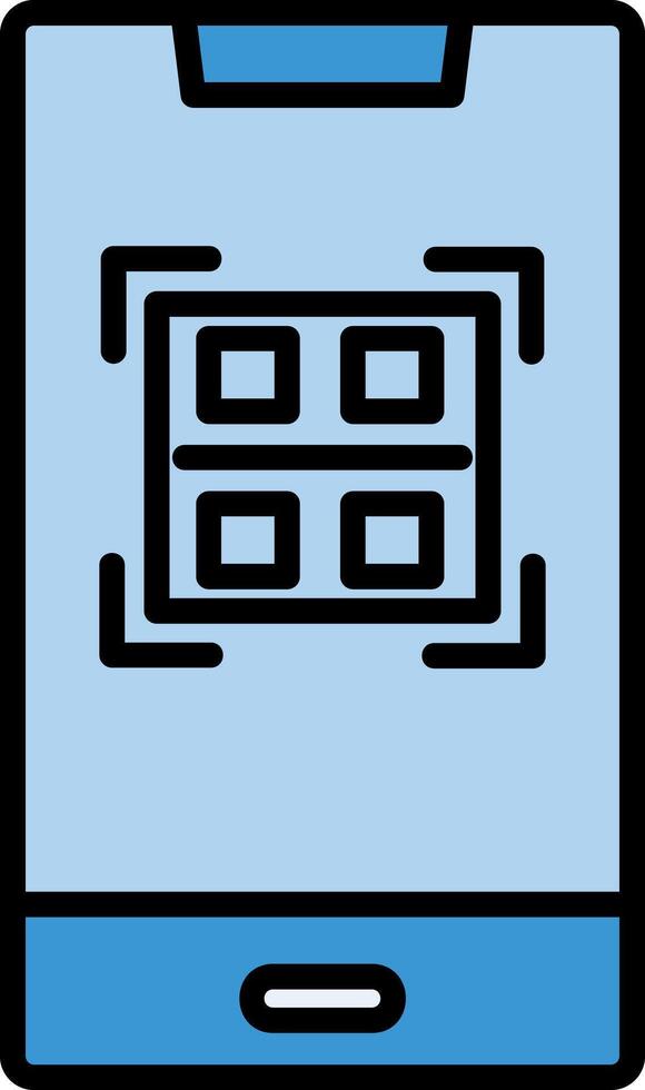 Qr Code Icon Design Symbol vector
