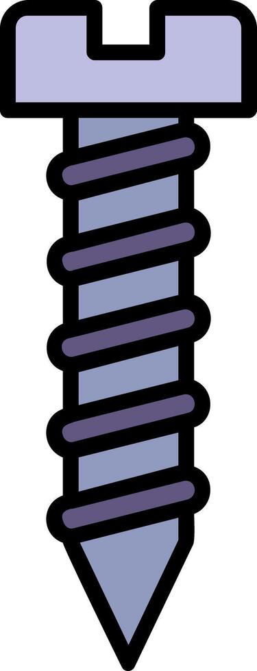 Screw Icon Design Symbol vector