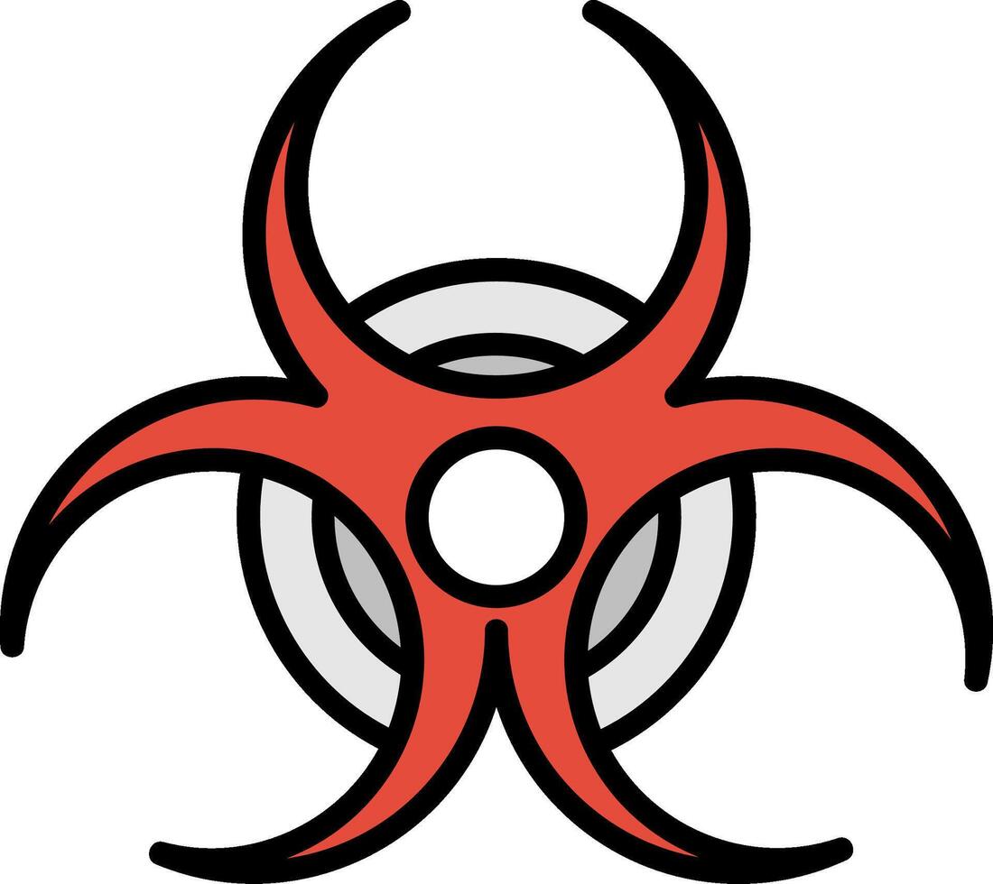 Hazard Icon Design Symbol vector
