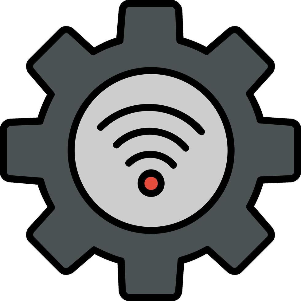 Setting Icon Design Symbol vector