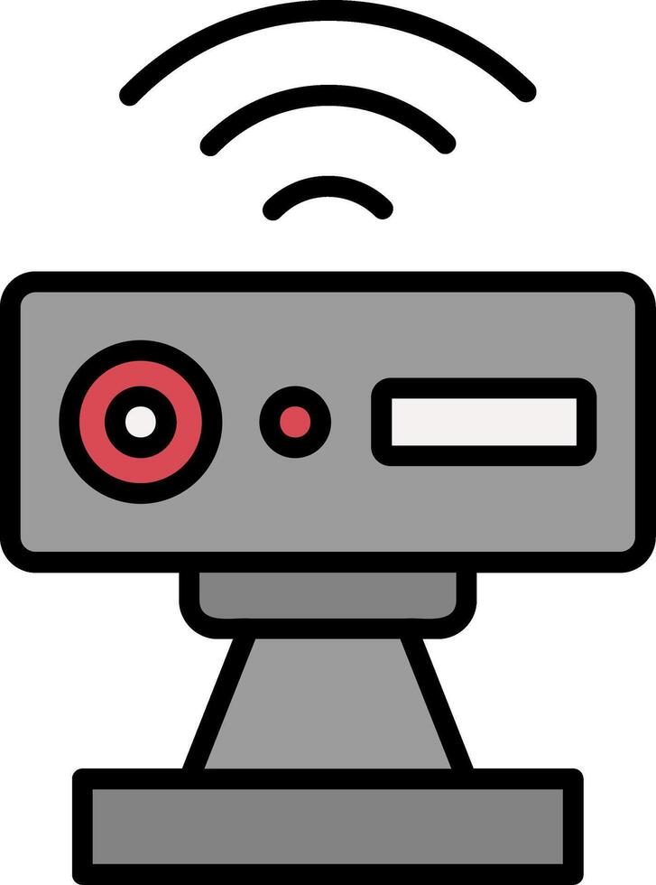 Motion Sensor Icon Design Symbol vector