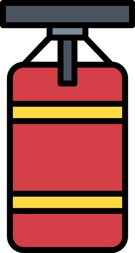 Punching Bag Icon Design Symbol vector