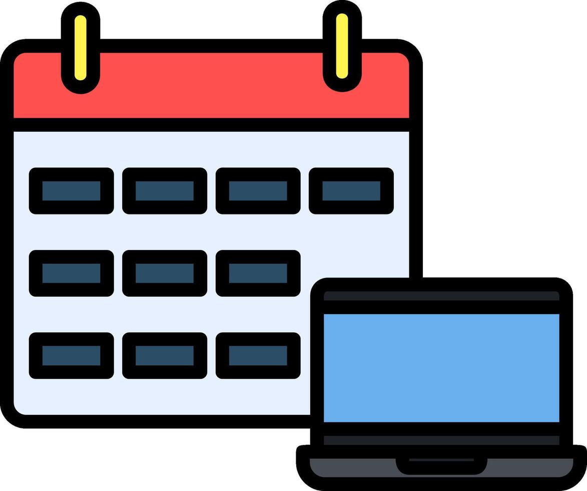 Laptop Icon Design Symbol vector
