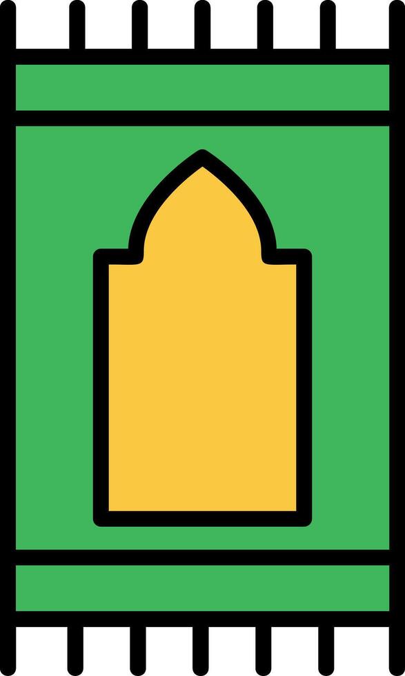 Sajadah Icon Design Symbol vector