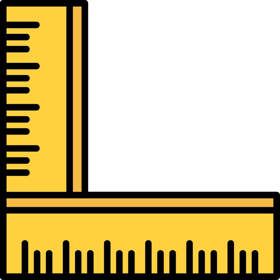 Ruler Icon Design Symbol vector