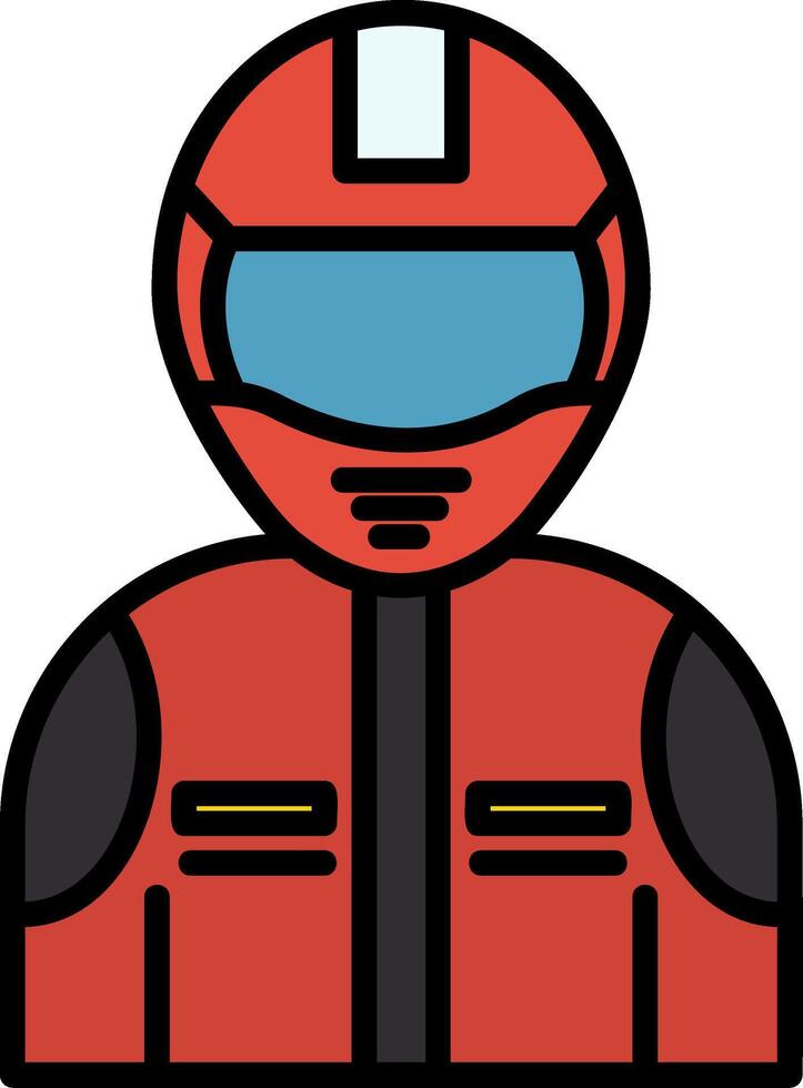 Racer Icon Design Symbol vector