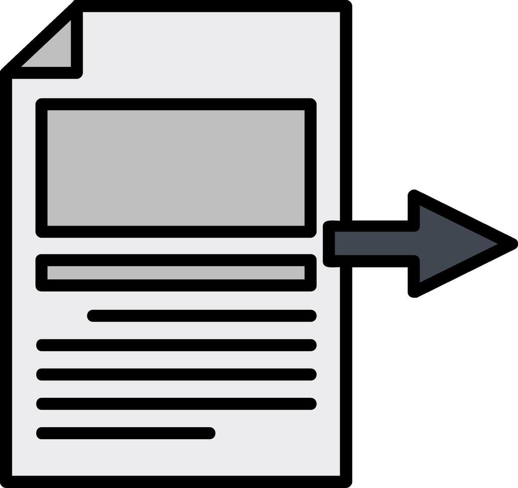 Document Icon Design Symbol vector