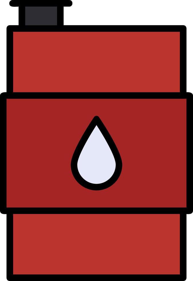 Oil Tank Icon Design Symbol vector