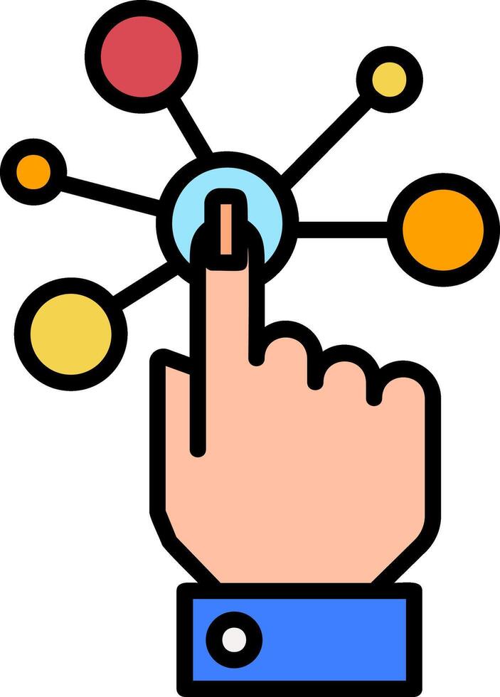 Interaction Icon Design Symbol vector