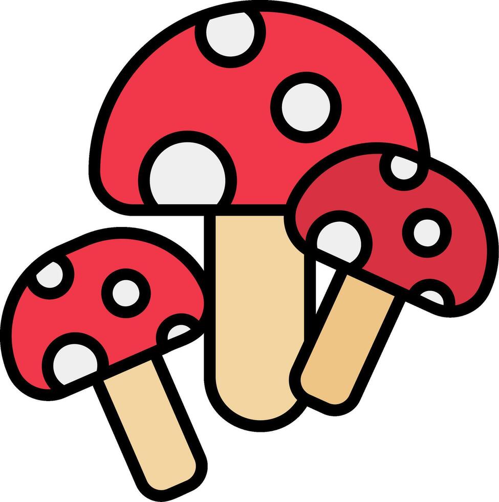 Mushroom Icon Design Symbol vector