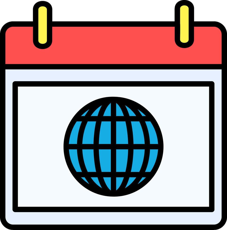 Global Icon Design Symbol vector