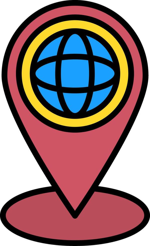 Geospatial Technology Icon Design Symbol vector