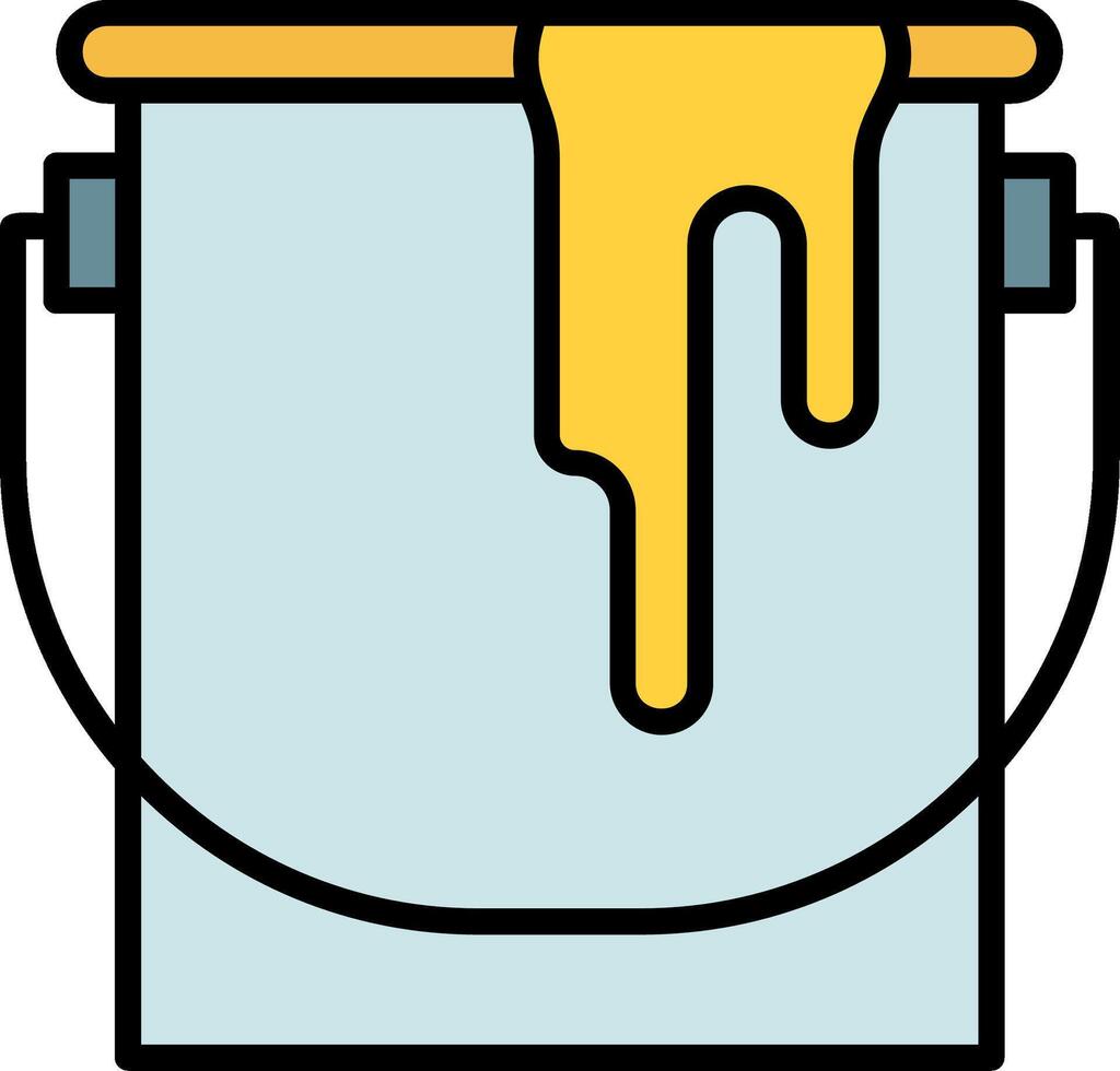 Paint Can Icon Design Symbol vector