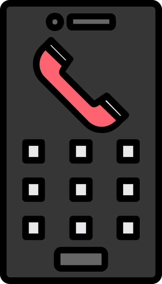 Keypad Icon Design Symbol vector