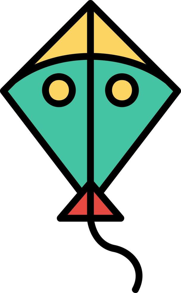 Kite Icon Design Symbol vector