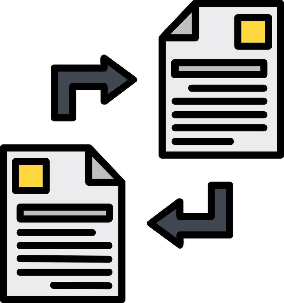 Data Transfer Icon Design Symbol vector