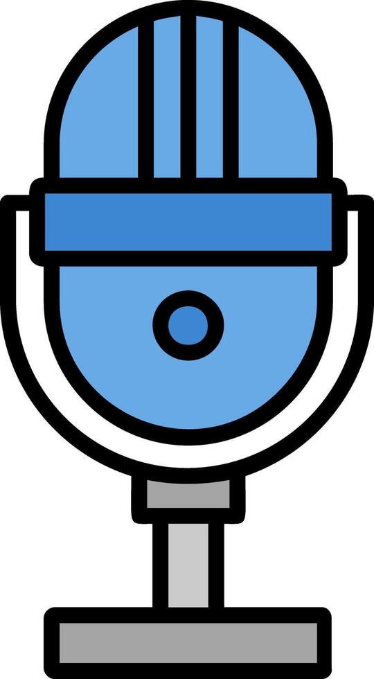 Microphone Icon Design Symbol vector