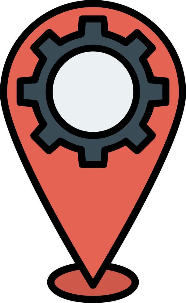 Location Icon Design Symbol vector