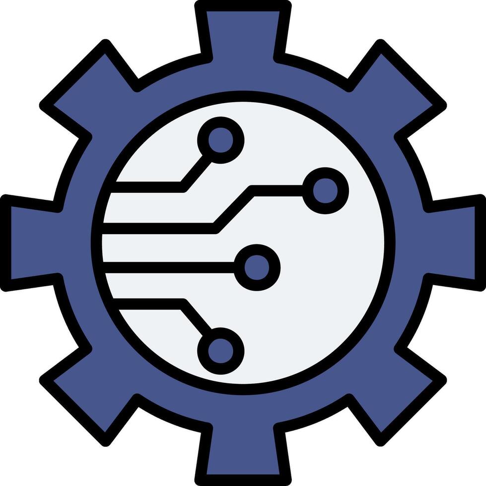 Digitalisation Icon Design Symbol vector