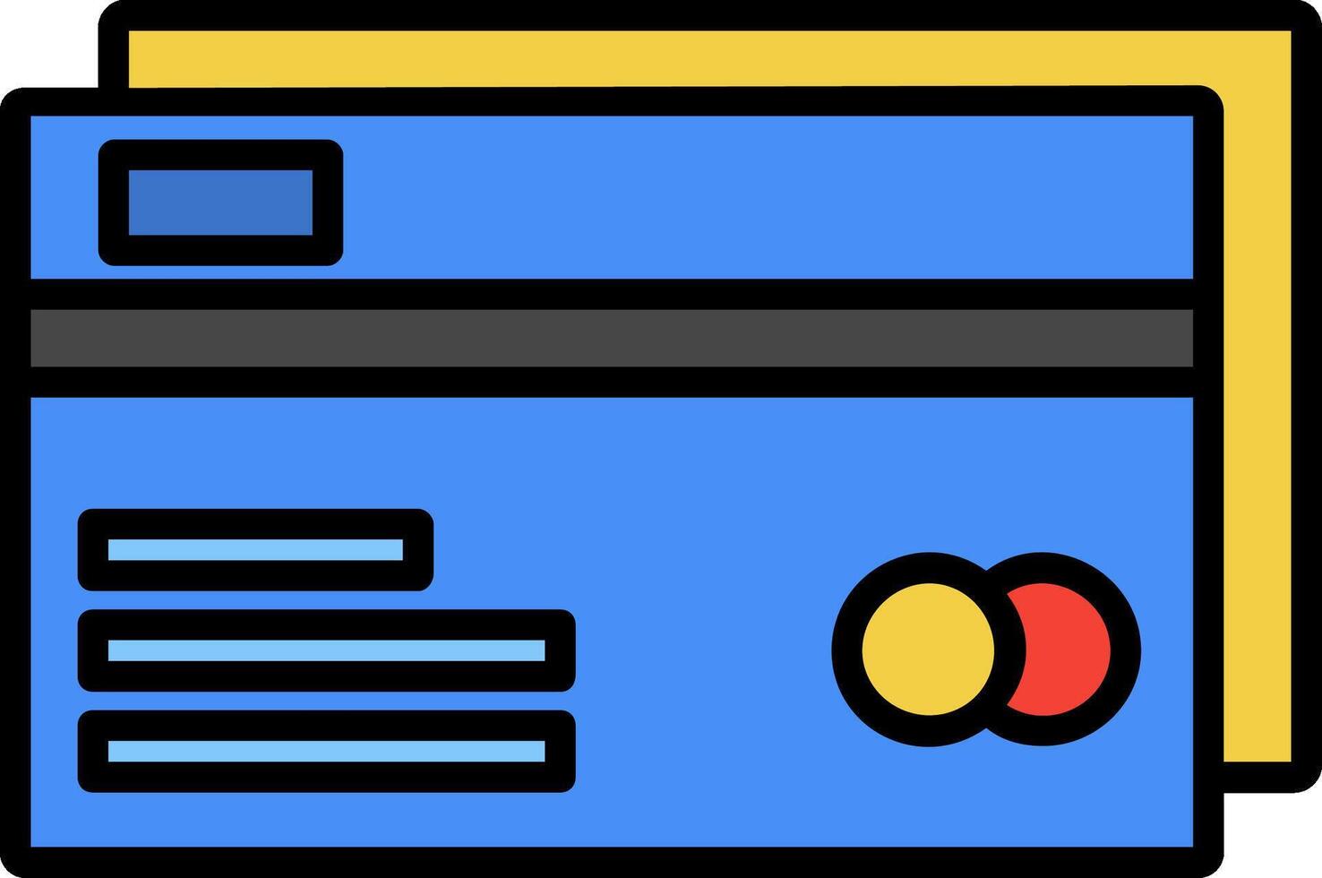 Credit Card Icon Design Symbol vector