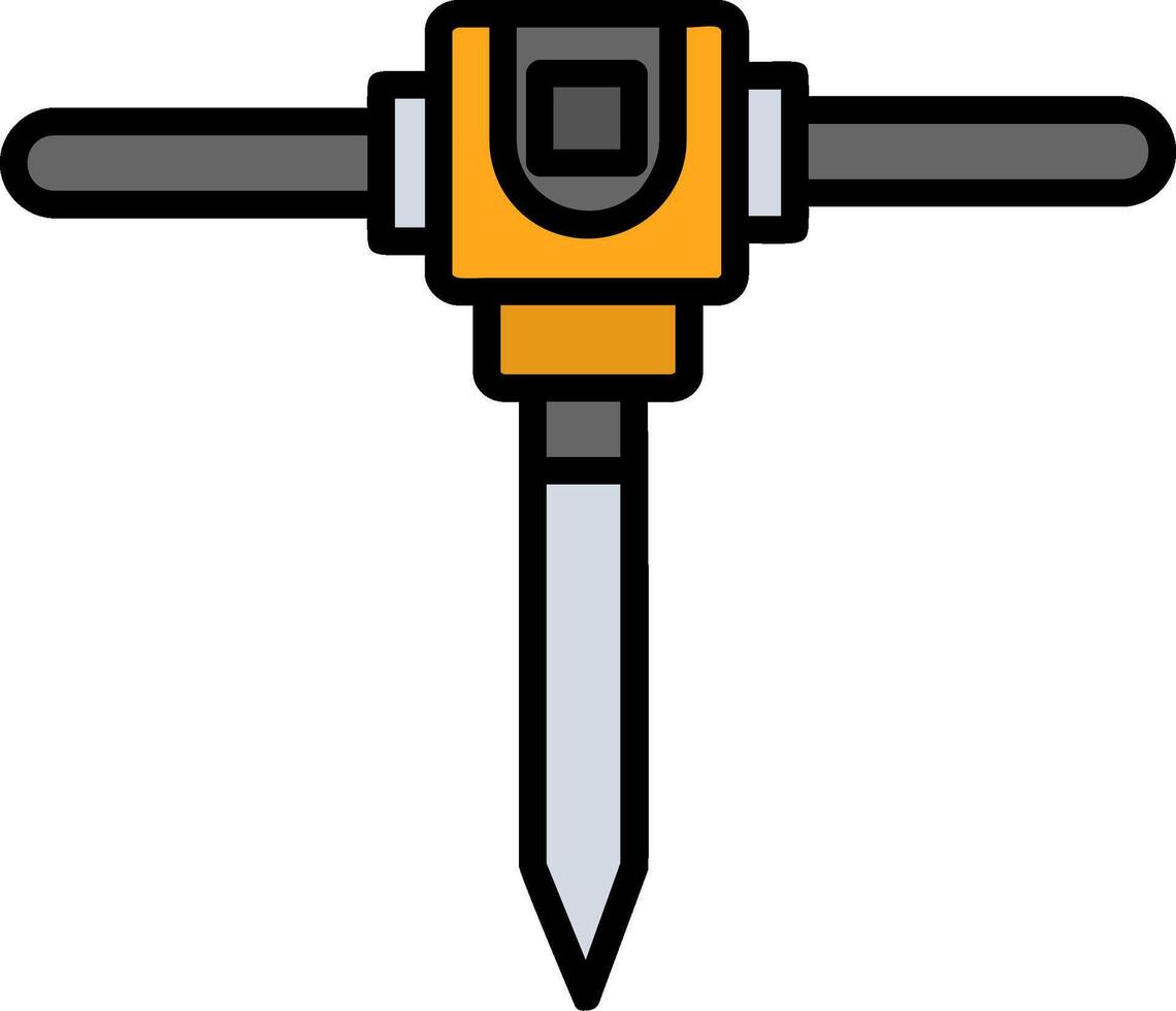 Jackhammer Icon Design Symbol vector