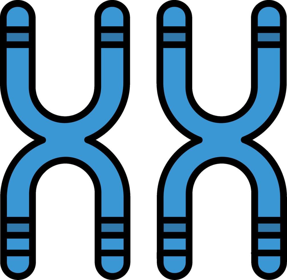 Chromosome Icon Design Symbol vector