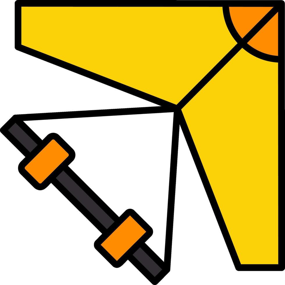 Glider Icon Design Symbol vector