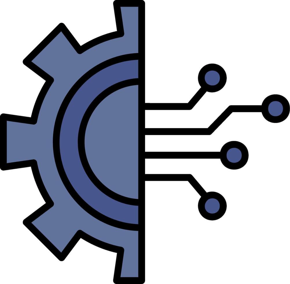 Digital Transformation Icon Design Symbol vector
