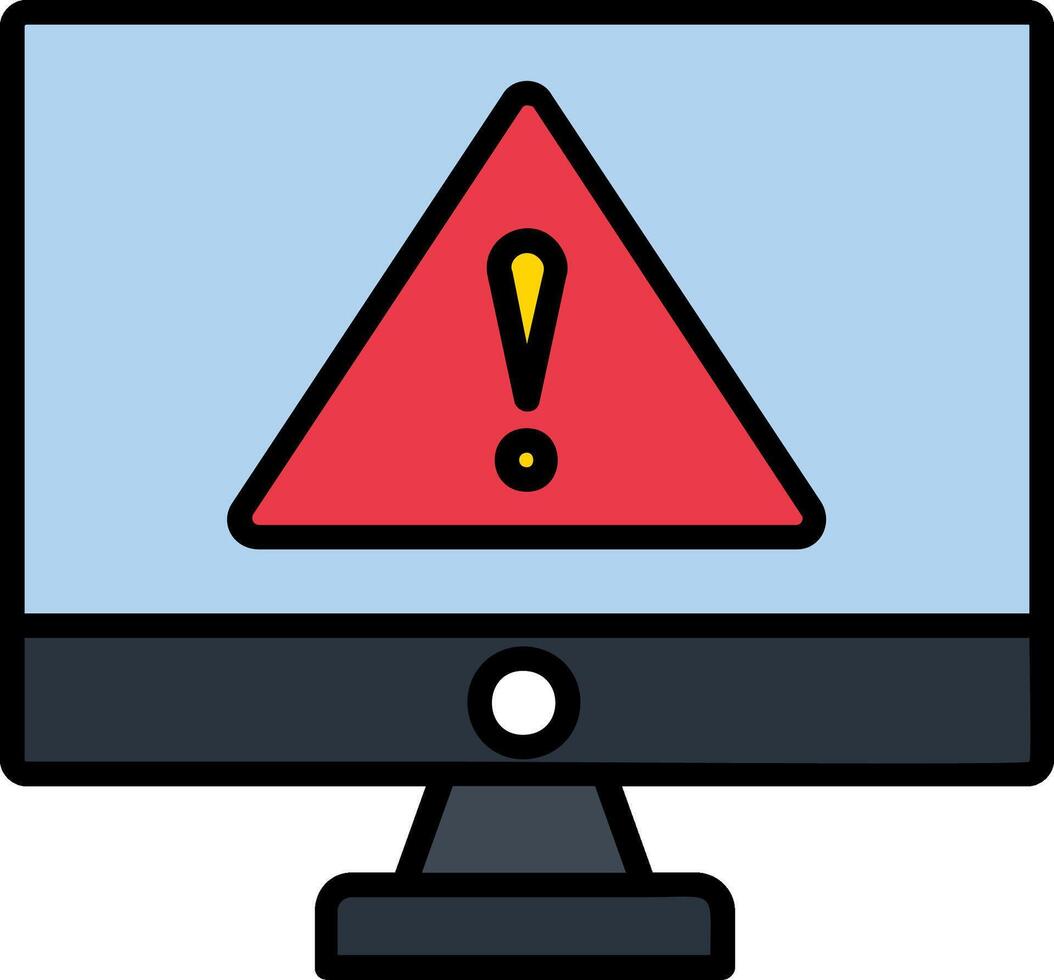 Error Icon Design Symbol vector