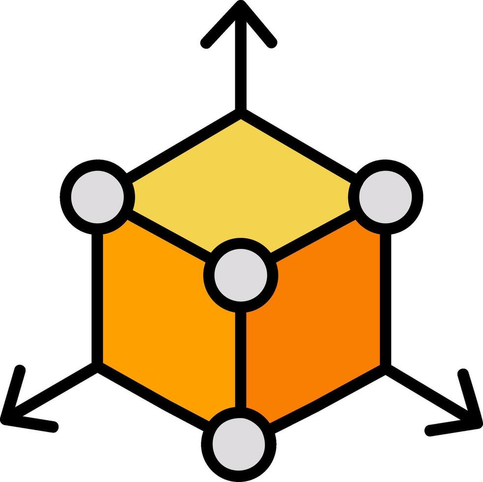 Dimensions Icon Design Symbol vector