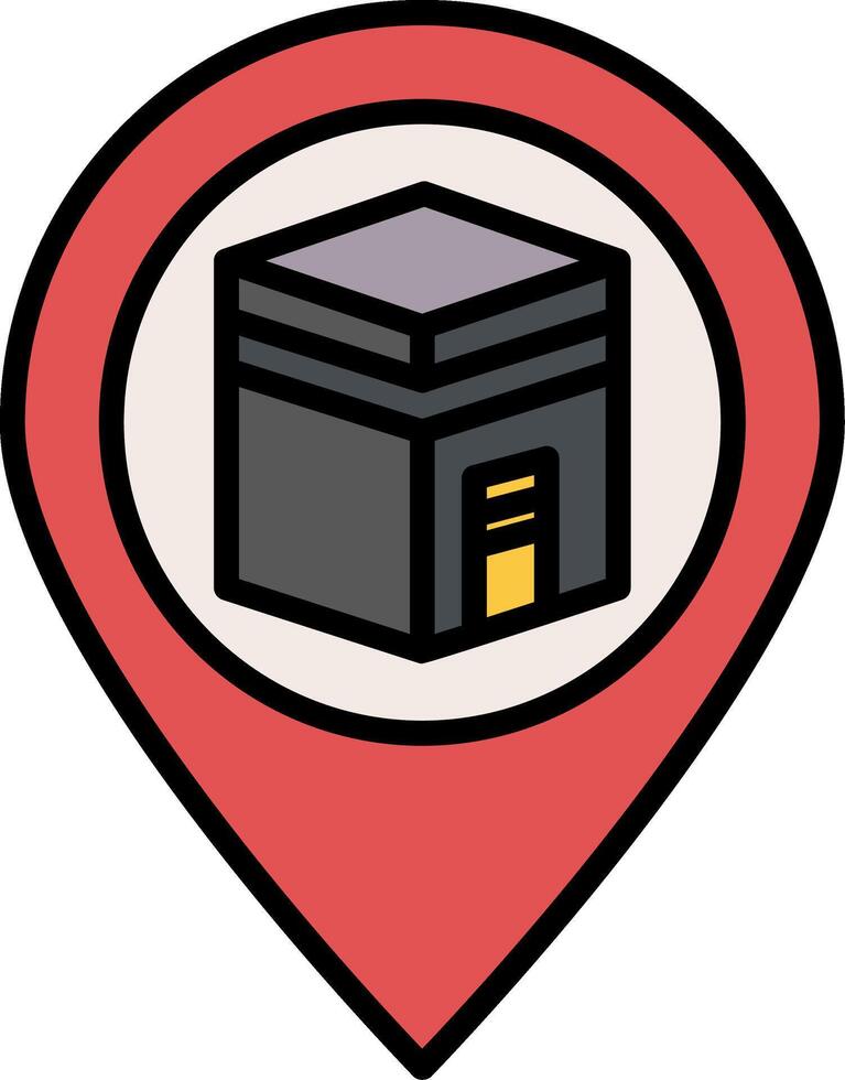 Mecca Icon Design Symbol vector