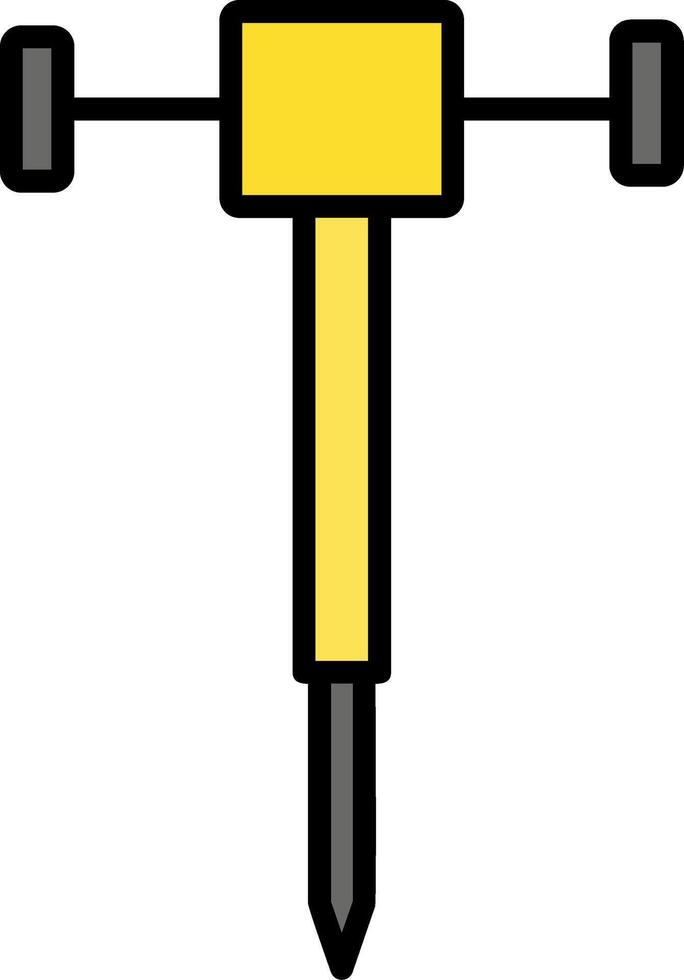 Driller Icon Design Symbol vector