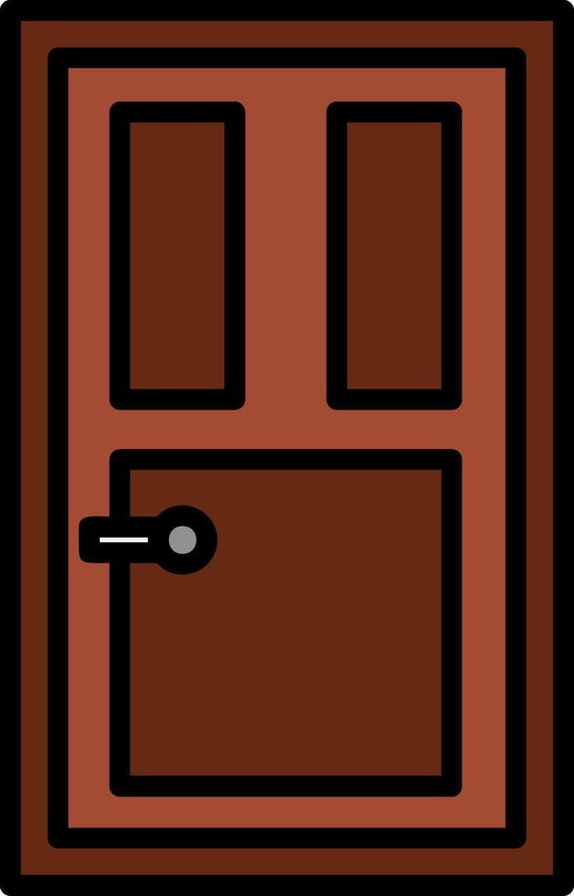 Door Icon Design Symbol vector