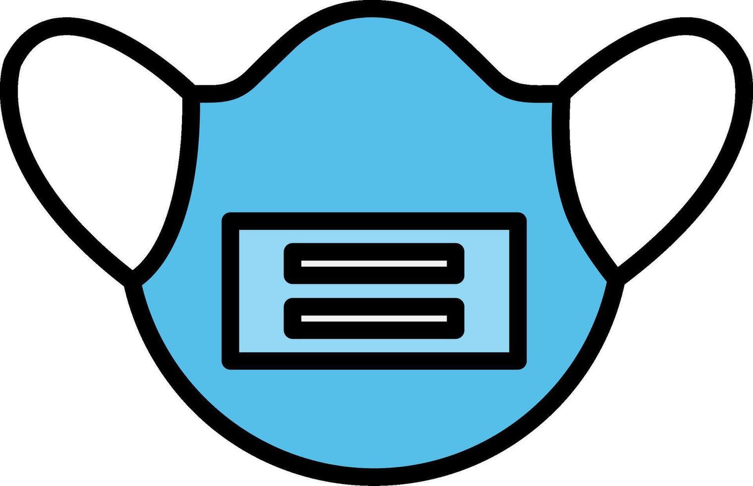 Dust Mask Icon Design Symbol vector