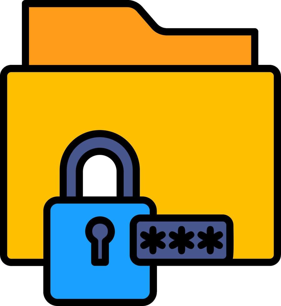 Data Encryption Icon Design Symbol vector