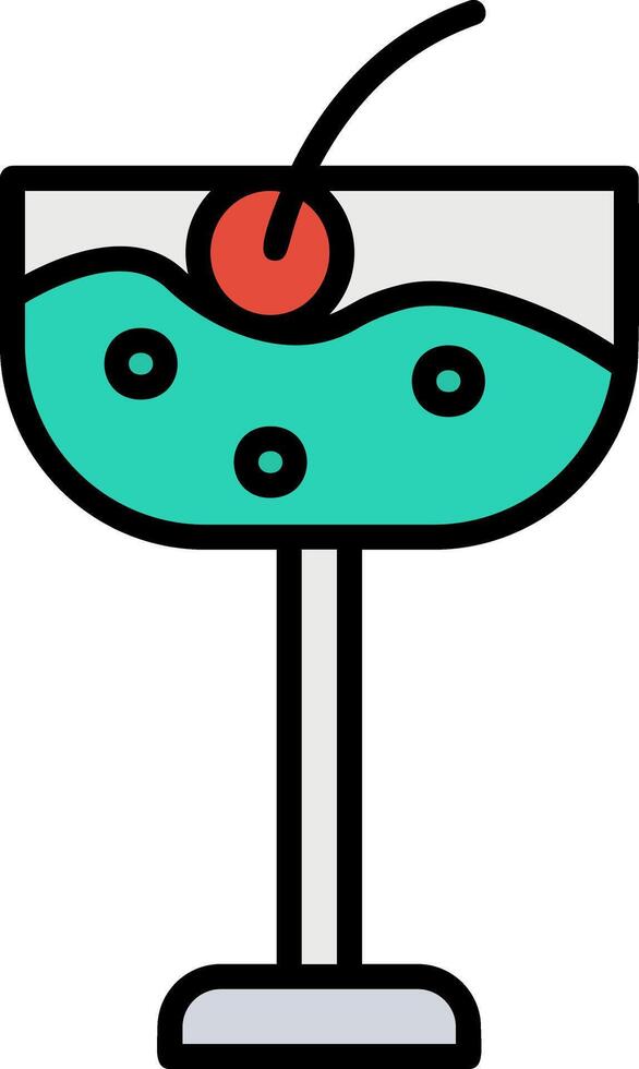 Cocktail Icon Design Symbol vector