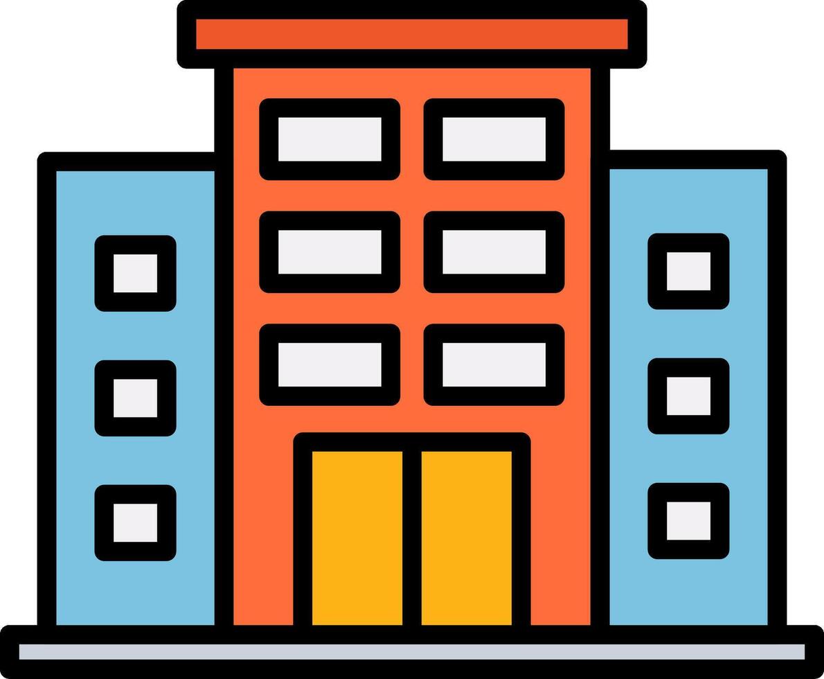 Building Icon Design Symbol vector
