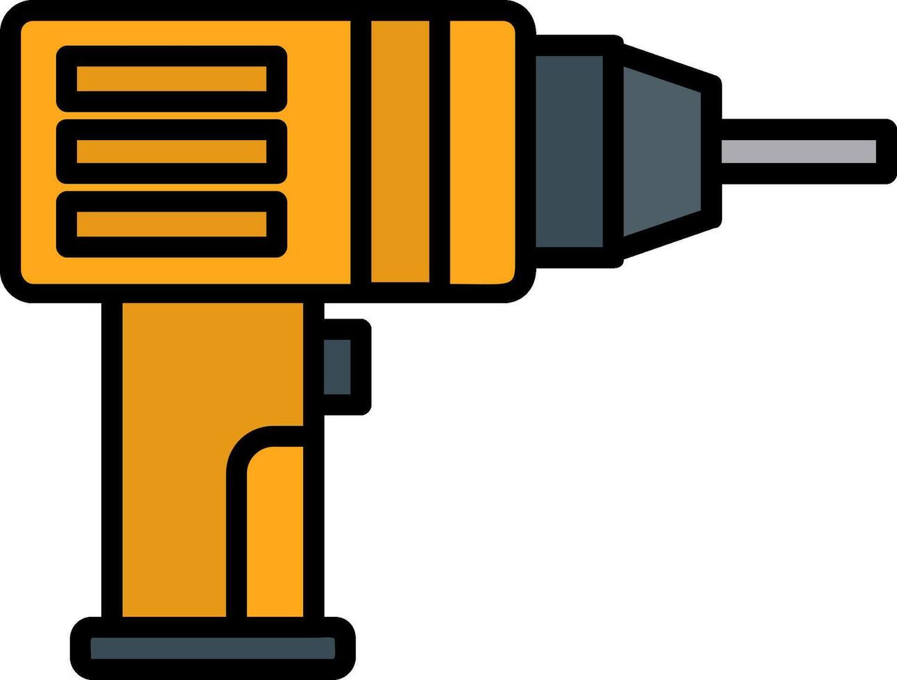 Drilling Machine Icon Design Symbol vector