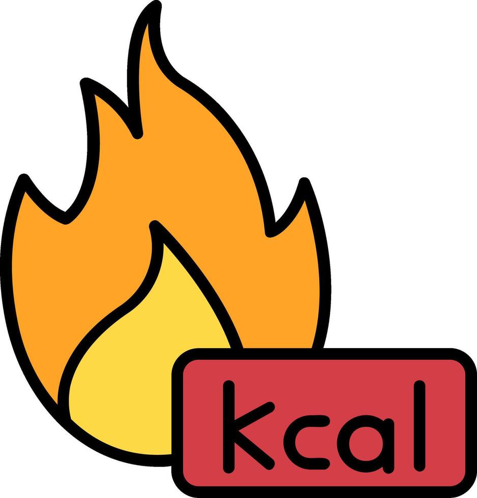 Calories Icon Design Symbol vector