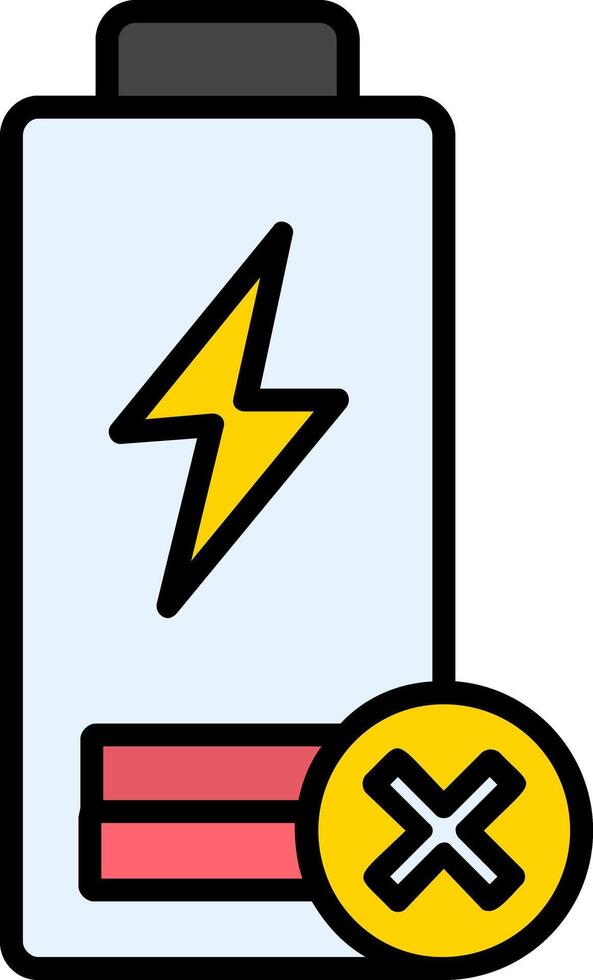 Battery Icon Design Symbol vector