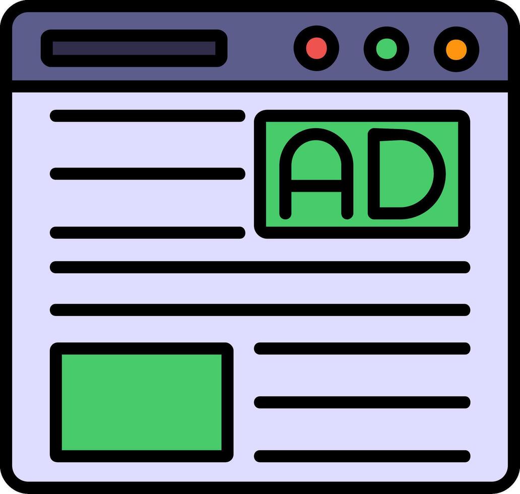 Advertisement Icon Design Symbol vector