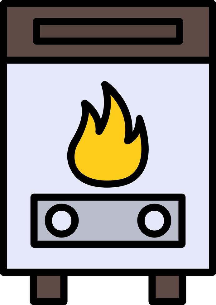 Boiler Icon Design Symbol vector